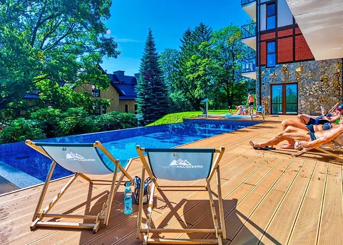Apartament B23 Green Resort Z Basenem, Sauna, Jacuzzi, Silownia - 5D Apartments